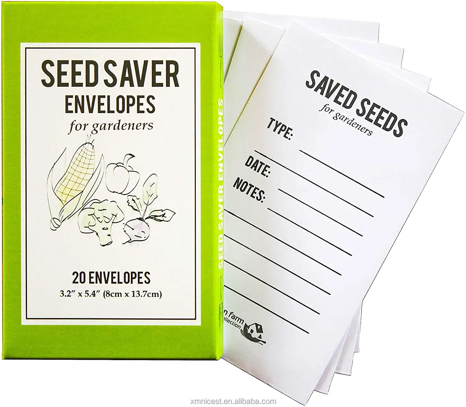 Custom Printed Seed Packet Envelopes