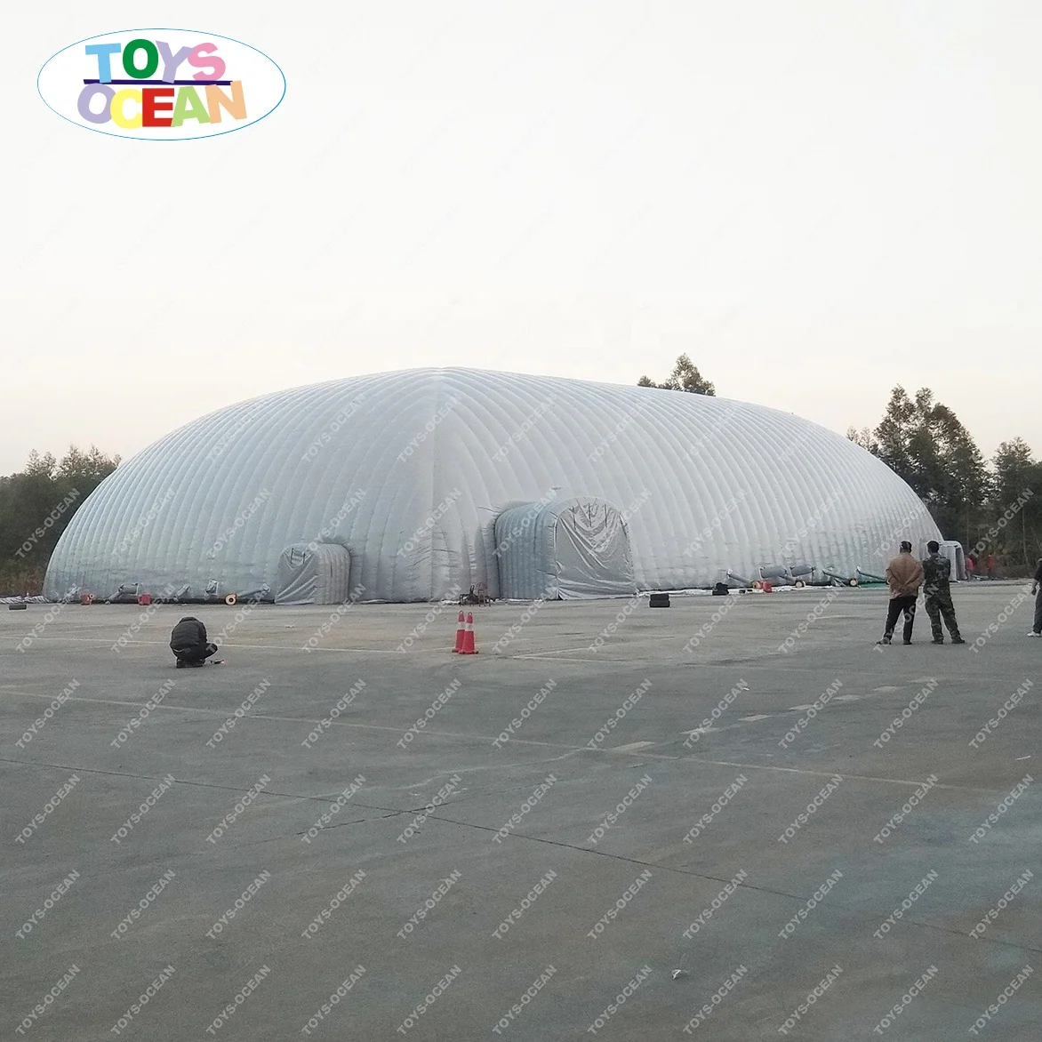 Huge Outdoor Inflatable Soccer Air Dome For Sport Event Storage Shelter