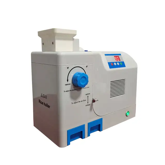 JLG-II Small Laboratory Rice Peeling Mill Husker Rice Paddy Huller for Test Equipment Rice Machine