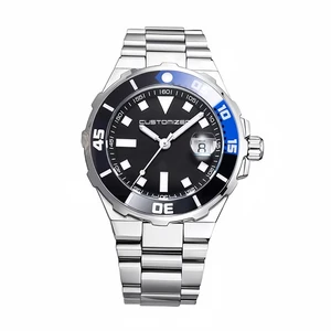 Factory OEM ODM Watch Mechanical Custom 316L Stainless Steel 200M Diving Men Watches High Quality Automatic Watches