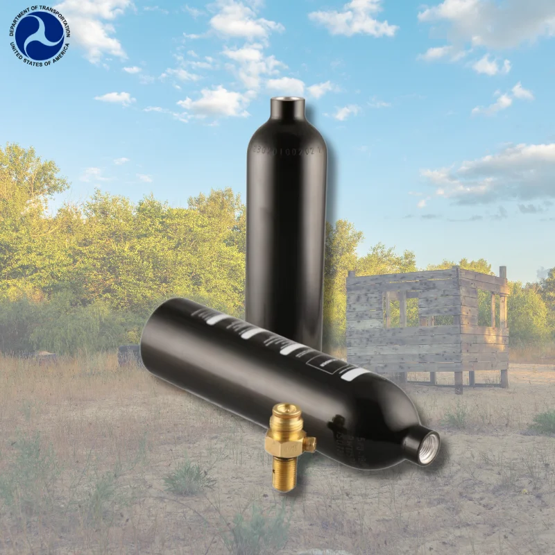 ZX CO2 Bottle PCP Paintball Aluminum Cylinders - High Pressure