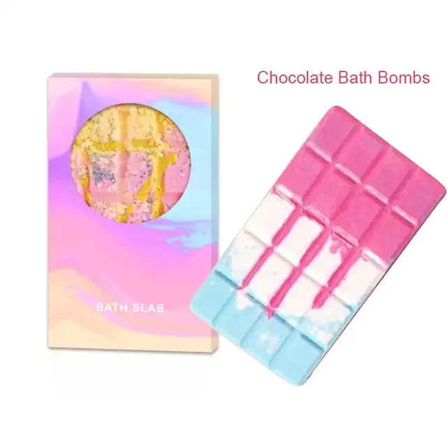 20 YEARS Factory Body Care Chocolate Bath Bomb Bubble Bath Handmade Bath Bomb Color Bubble