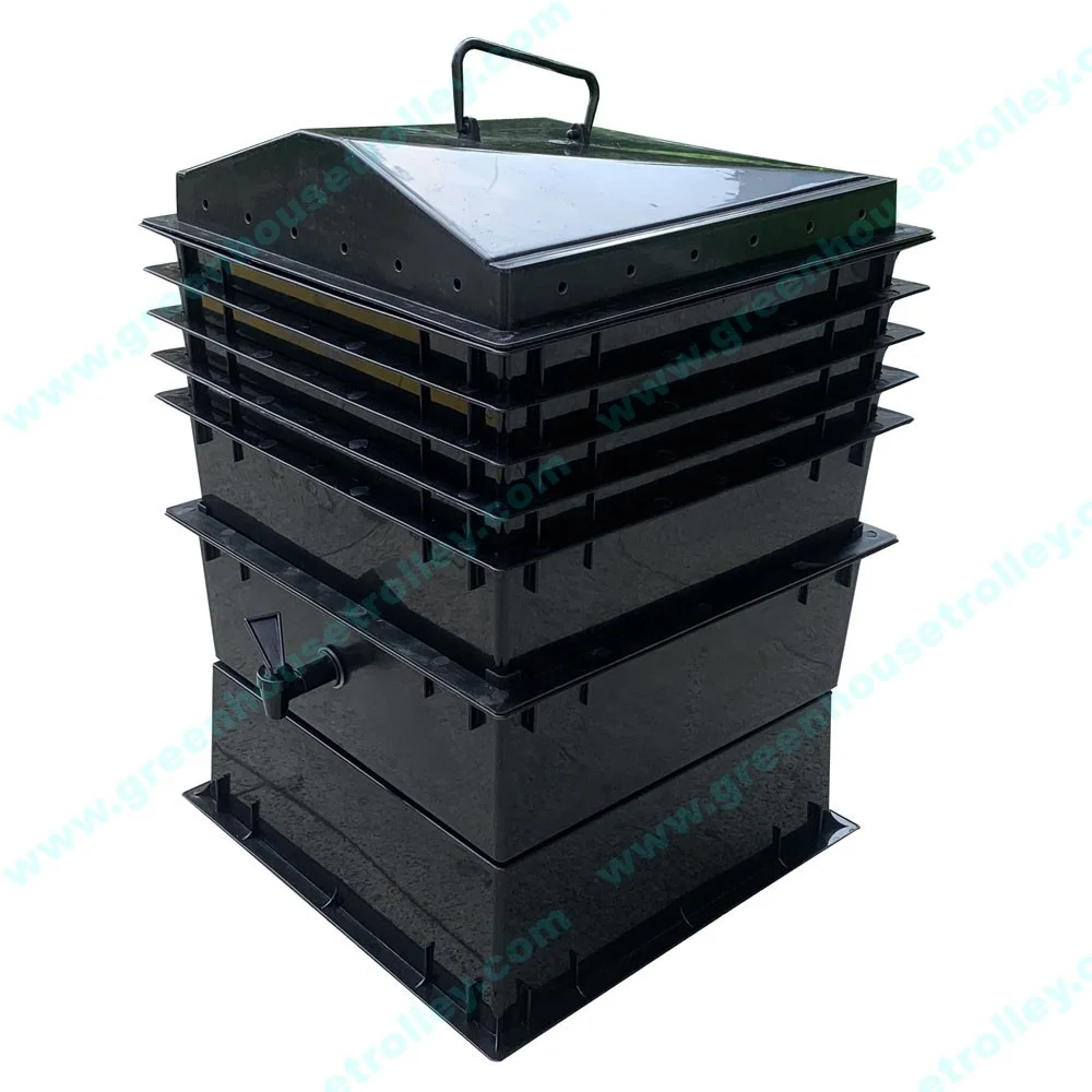 5 Tray Worm Factory Standard Worm Bin For Recycling Food Waste At Home