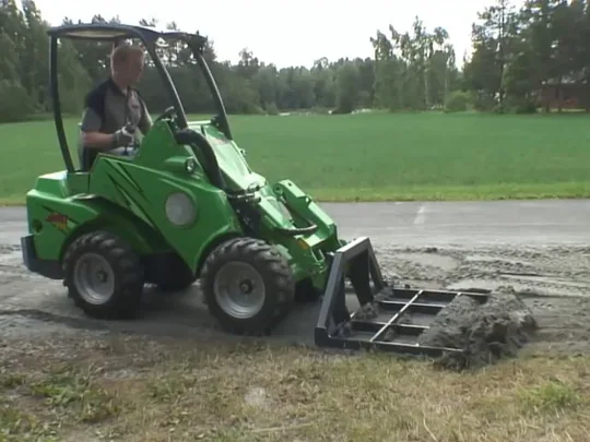 Land Leveller for Avant Loader Attachment and Skid Steer Attachment