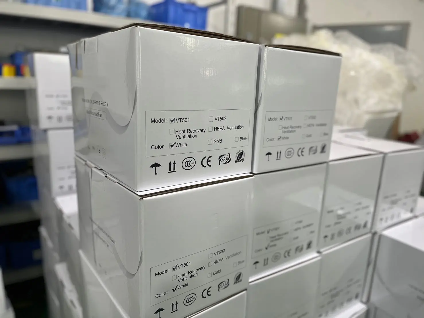 KCVENTS VT501 Heat Recovery Ventilation System - Energy Efficient