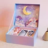 Coffret cadeau-sac cadeau-carte du royaume de conte de fées