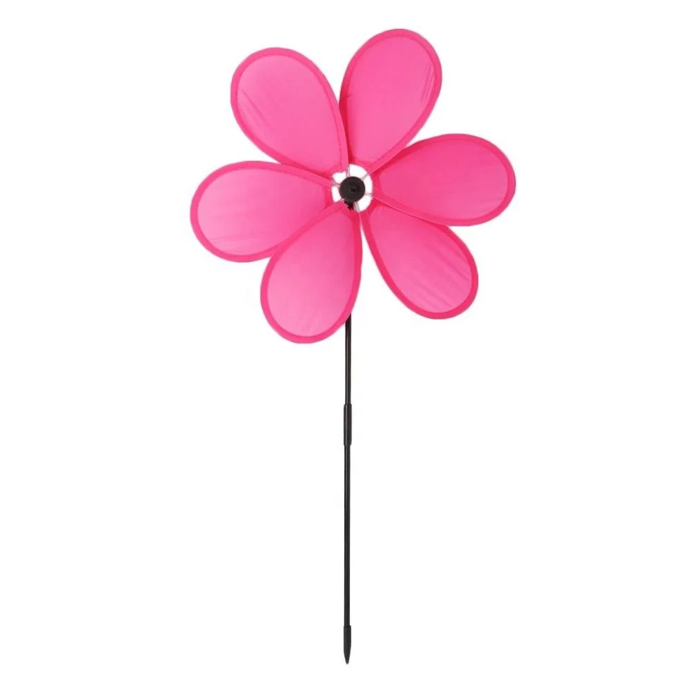 Цветочная ветряная мельница, игрушки для детей, украшение для сада, цветные уличные Спиннеры