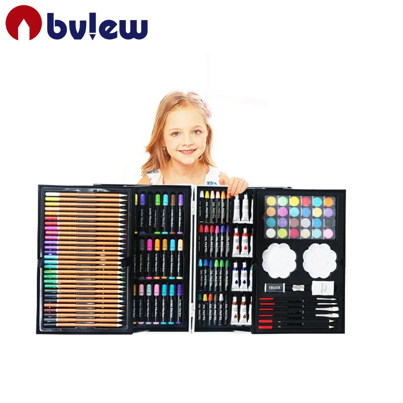 Spardar Chevalet de Table en Bois avec 2 Tiroir et 55 pcs Kit Peinture Spardar Chevalet de Table en Bois avec 2 Tiroir et 55 pcs Kit Peinture
