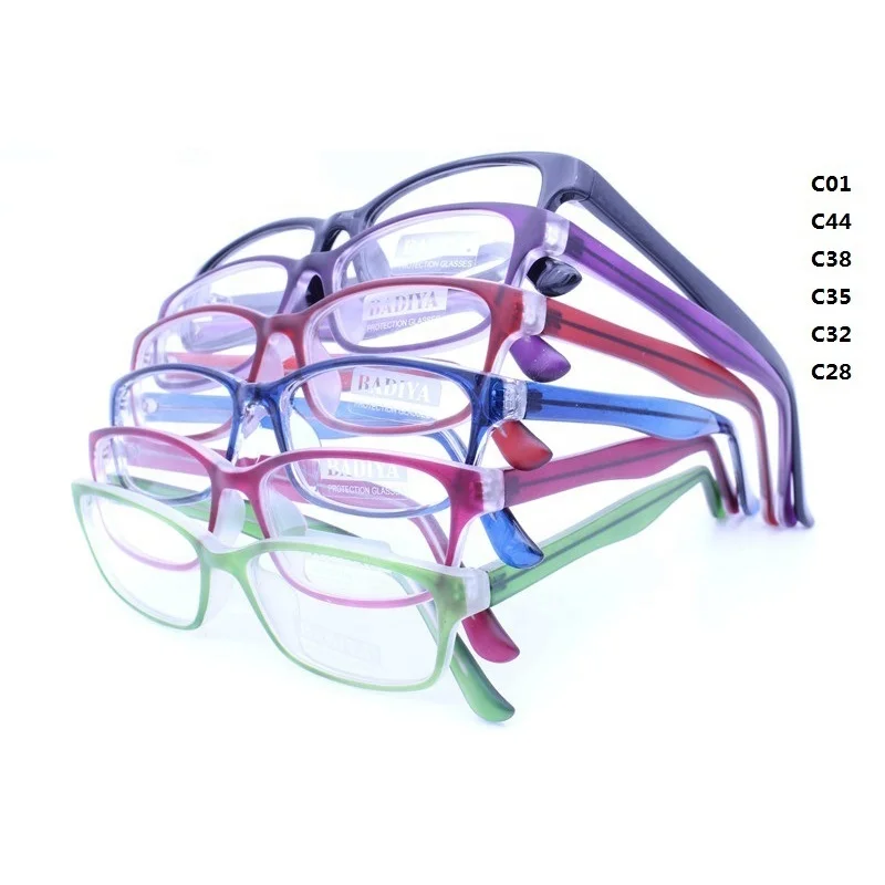 Drop Sales Injection Acetate Prescription Rectangle Shape Gradient Colorful Glasses Frame Fashionable Eyeglasses for Pupil