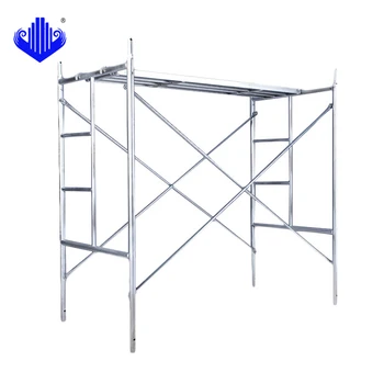 pipe scaffolding construction housing tunnel   adjustable ladder frame scaffolding