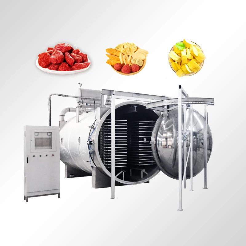 TCA Automatic Coffee Lyophilizer Vegetable Food Vacuum Freeze Dryer Production Line