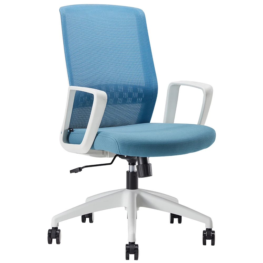 Office Chair Mesh Rotating New Modern Middle Back Support details