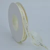 1.0cmX25Y  hot gold Love white