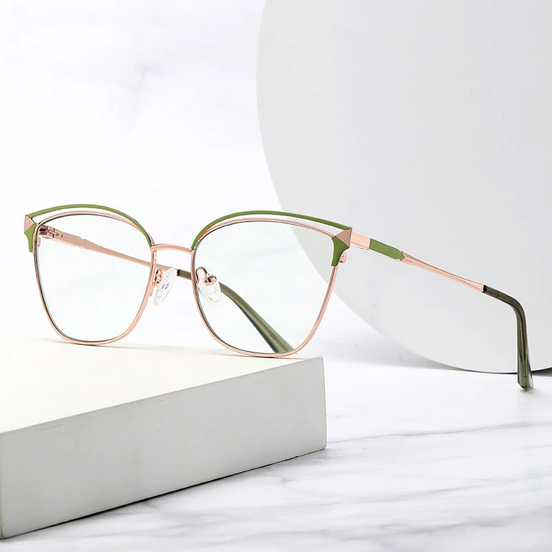 Elegant 専用 9626 Women 2023 Lentes Unique Brand Designer Eyeglasses