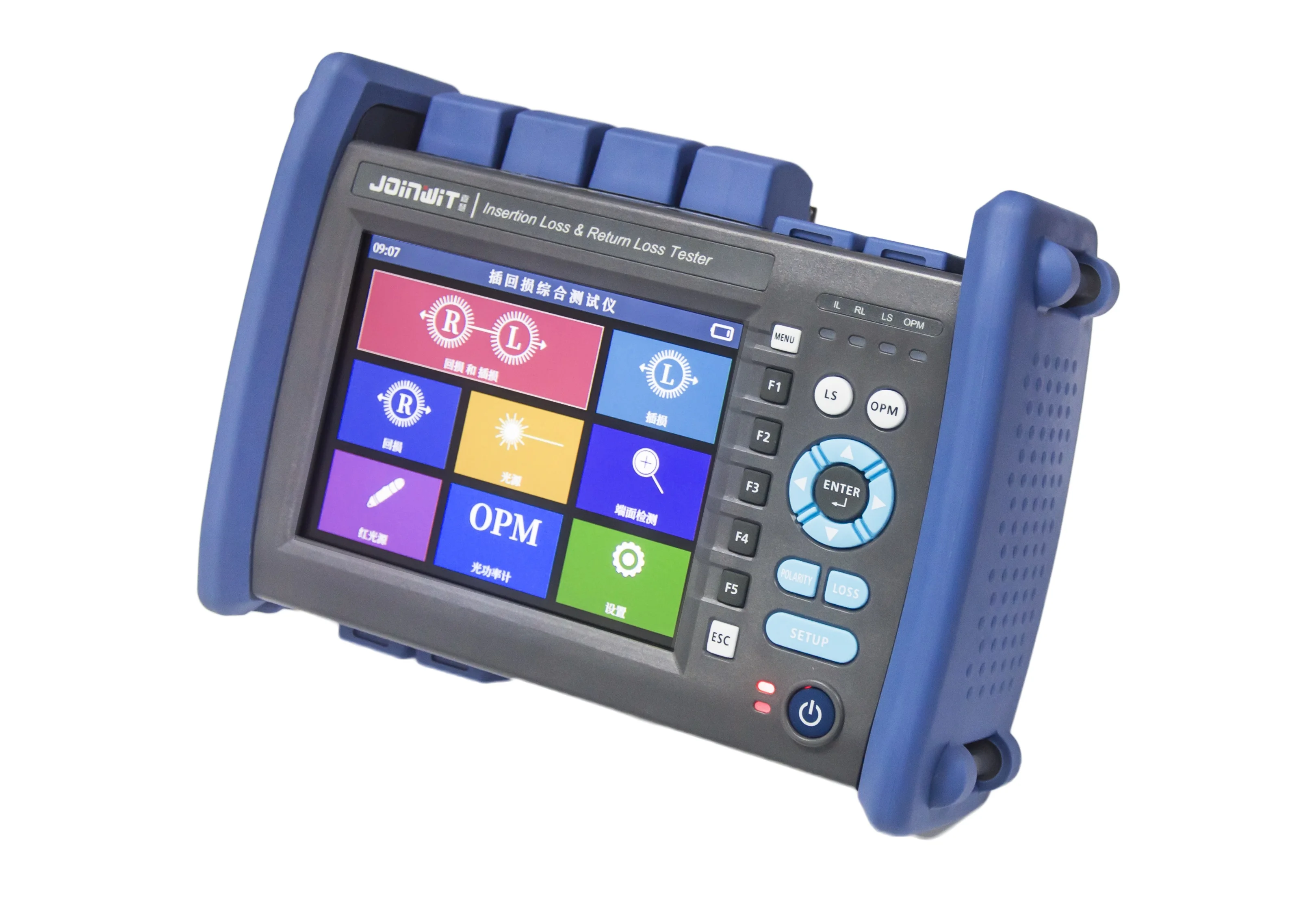 Fiber Optic Insertion Loss And Return Loss Multifunction Integrated