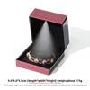 Caja para brazalete rojo jujube [9*9*5.1cm]