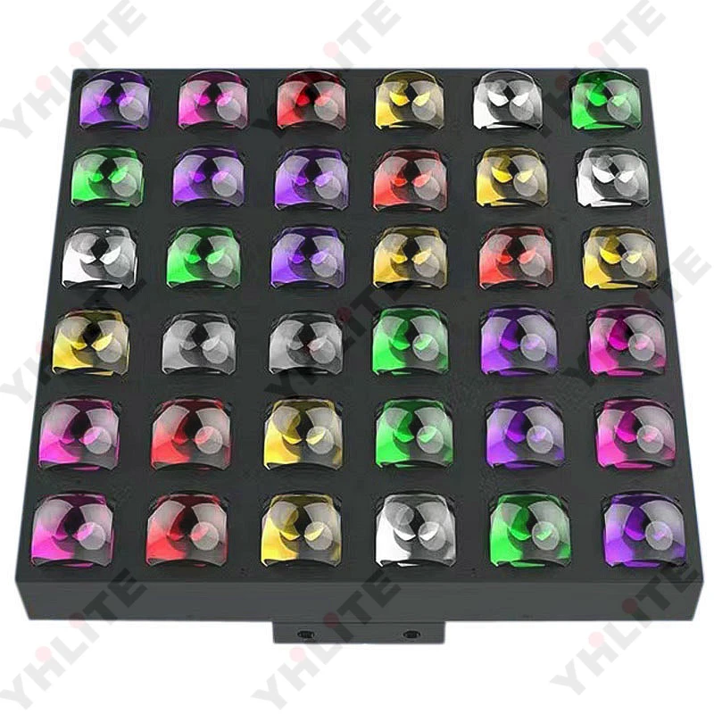 36 Led Matrix Light - RGBW Stage Lights for Clubs & Bars