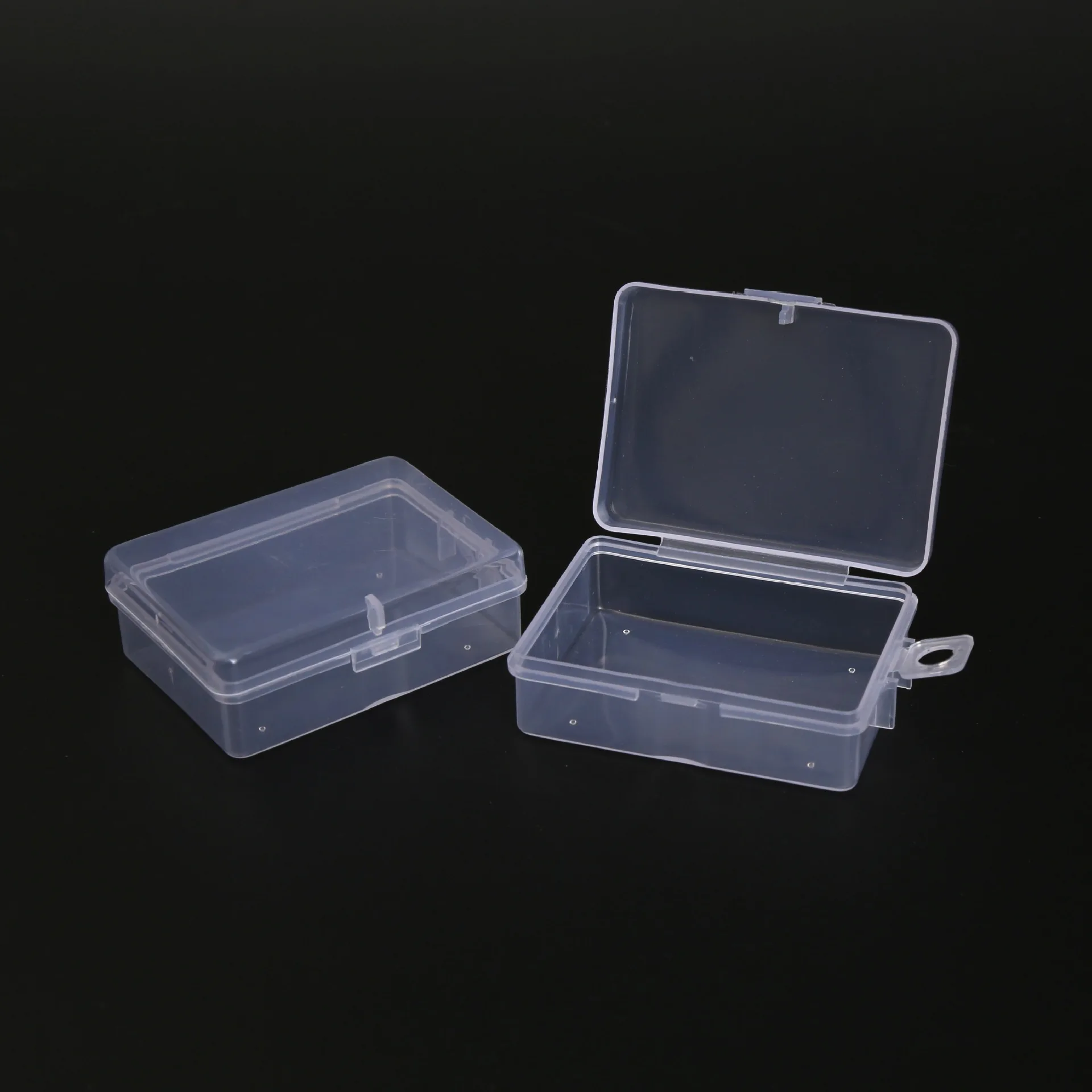 General packaging box Small pp storage Transparent plastic packaging wholesale jewelry box display box manufacture