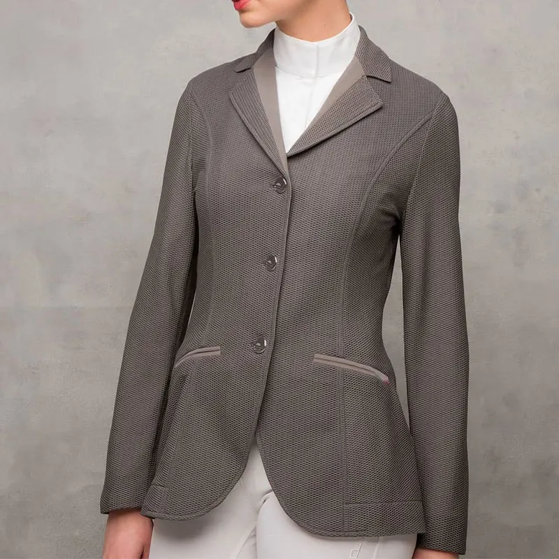 Custom Mesh Women Competition Show Jackets High Quality Breathable