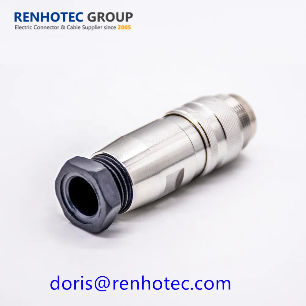 14Pin 16Pin Round Connector M16 M12 Male Assembly Cable Plug