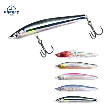 CHEERY Lure Sinking Pencil Vibrating Hard Bait 7g-18g ABS Live Bait Long Cast Topmouth Culter Bass – Pencil – view 2