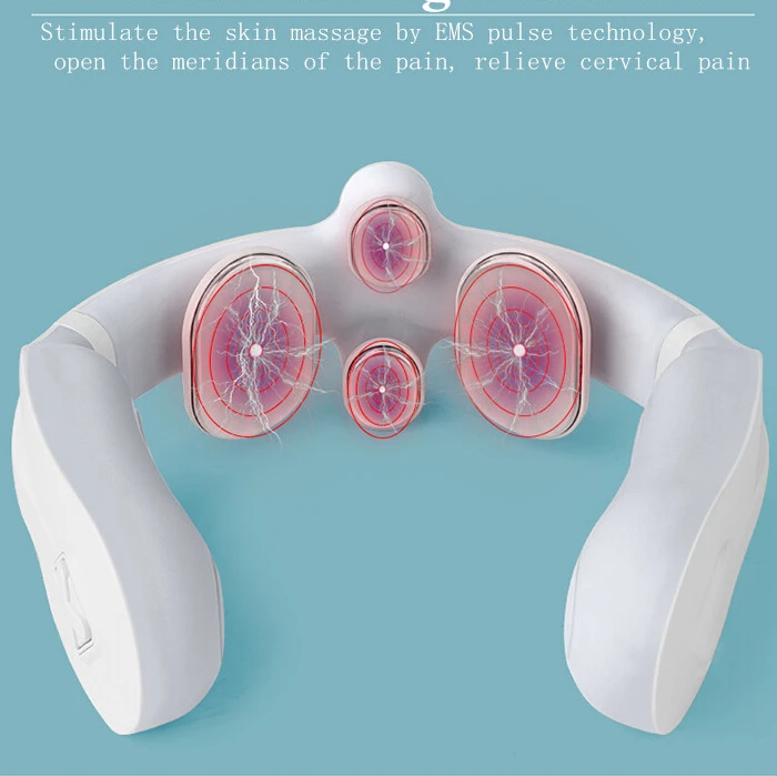 Masajeador Cervical eléctrico para el hogar, Protector de cuello