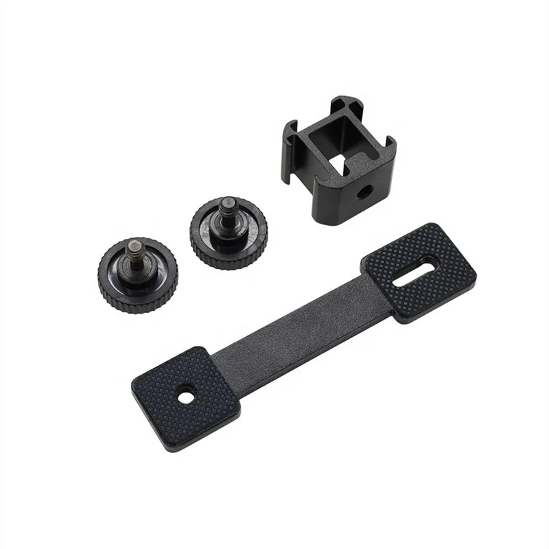 Универсальный алюминиевый тройной 1/4 дюймовый винт кронштейн для холодного башмака вспышки для камеры DSLR