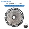Silver-Black : 11 Speed 46T