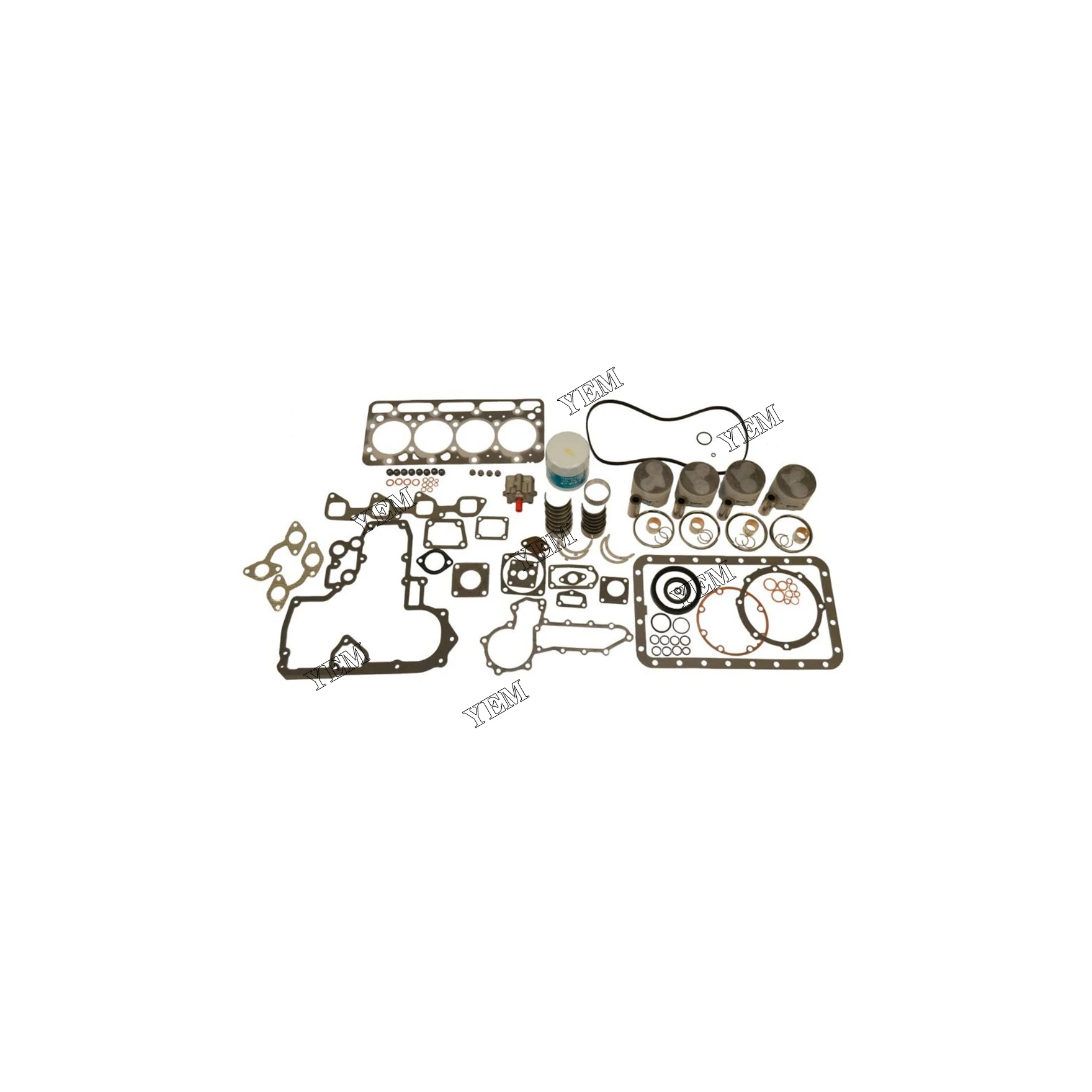 New Overhaul Kit +.5 Fits for Kubota D640 Engine Parts China Manufacturer