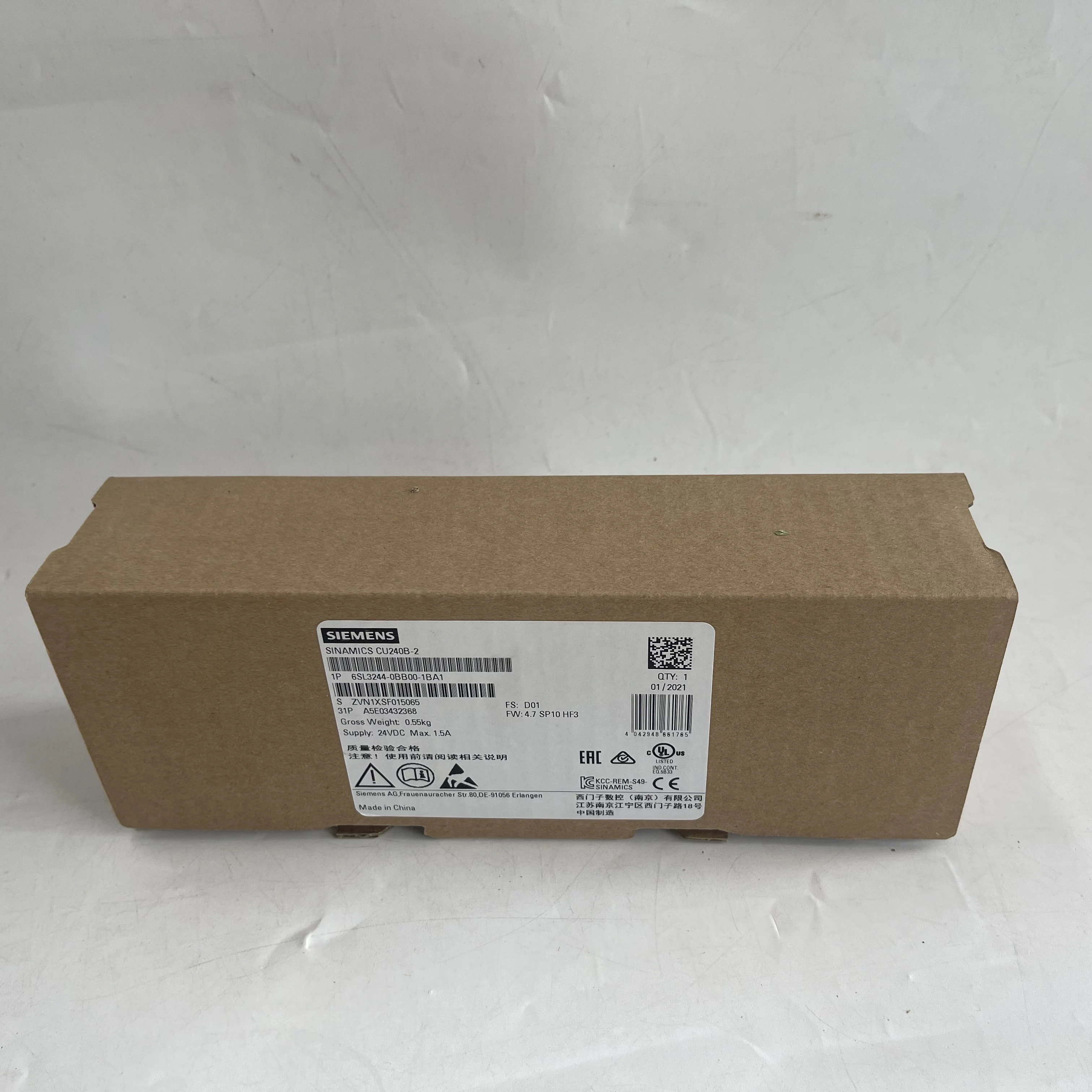 Siemens SINAMICS Drive 6SL3244-0BB00-1BA1