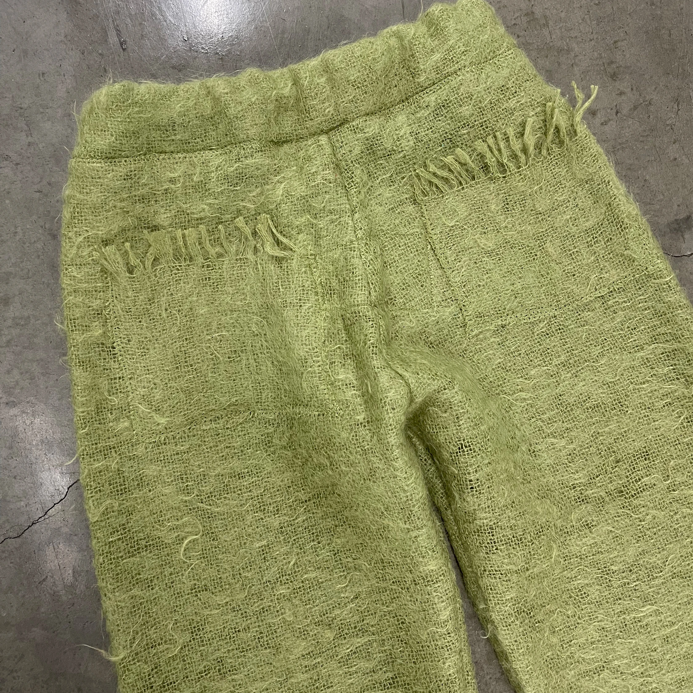 ＜H＞WOOL MOHAIR FLARE PANTS/パンツ　即完売 Mohair Knit Flare Pants | Melissa Knits