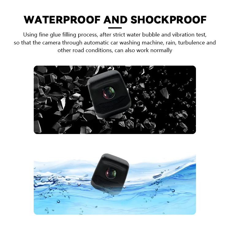 Wemaer AHD OEM Special Waterproof Shockproof Car Camera Night Vision Wide Angle Backup Reverse Camera for Toyota Hilux details