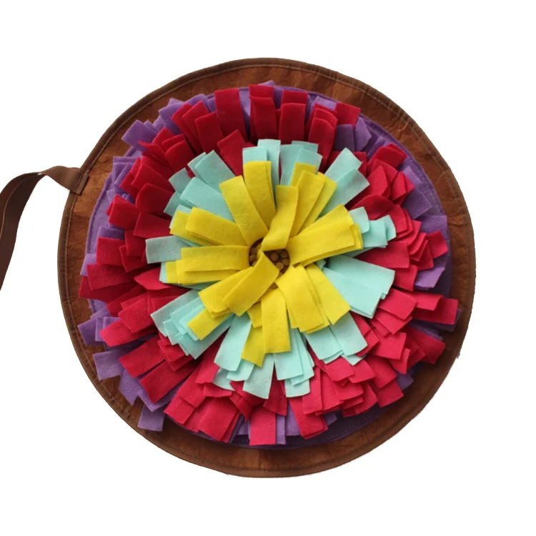 pet snuffling mat dog nose work training snuffle blanket - buy