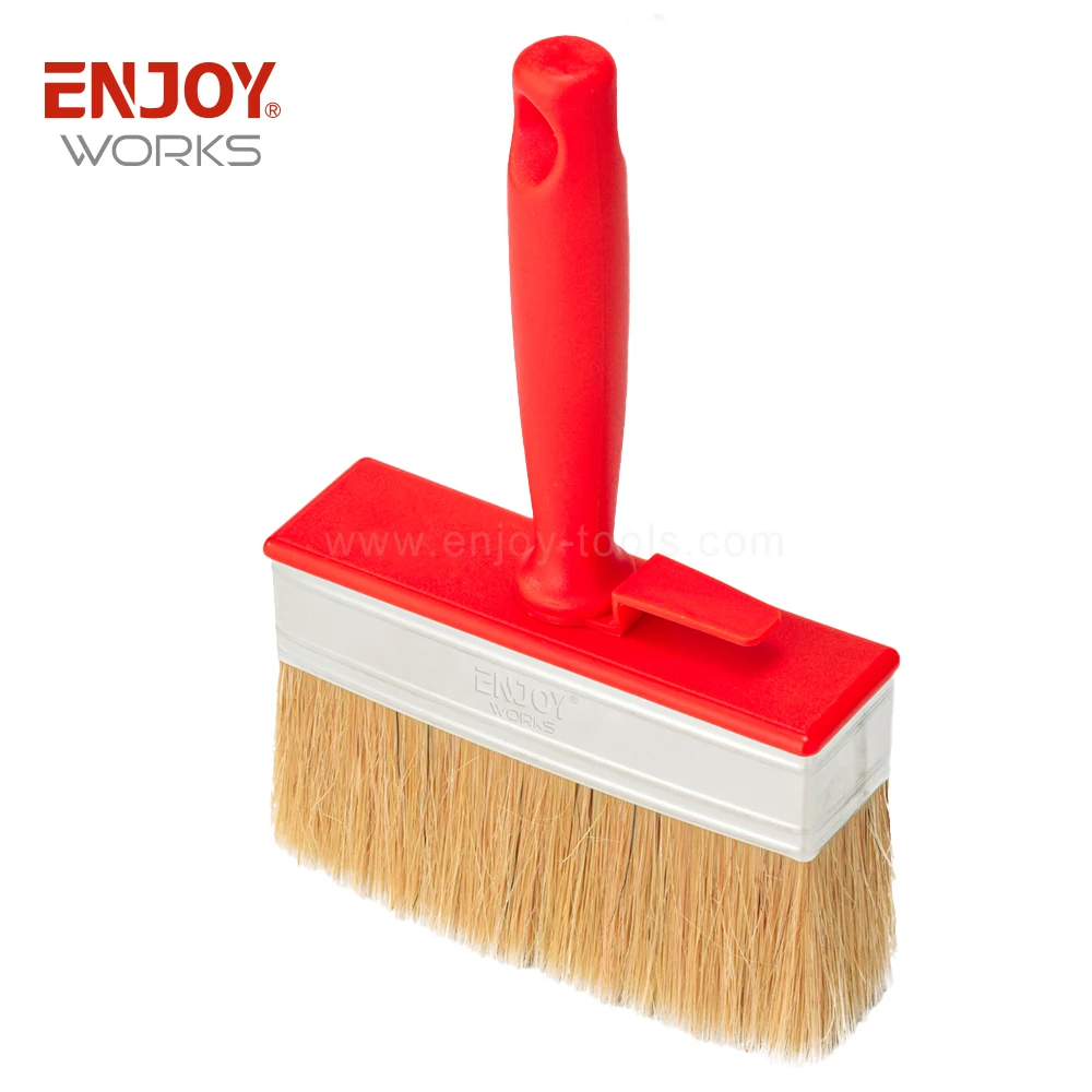 Factory Custom Plastic Handle Paint Brush Wall Professional High Quality Ceiling Paint Brushes