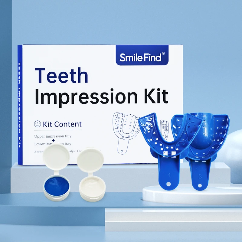 Huaer Veneers Smile Teeth Molding Kit Dental Impression Putty Silicone