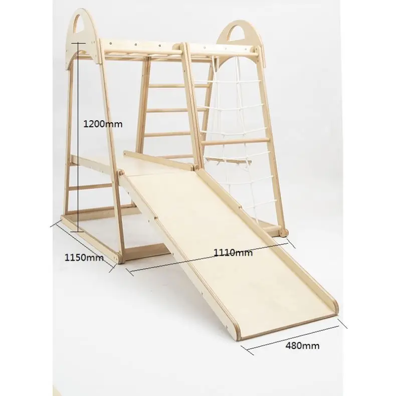 Детская рама для скалолазания Обучающие игрушки уличная игровая площадка деревянная