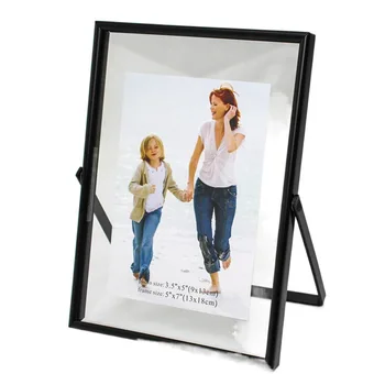Eco friendly metal Brushed Aluminium frame wall mounted hanging larger thin poster picture frame A4 30X40 40x50 50X70