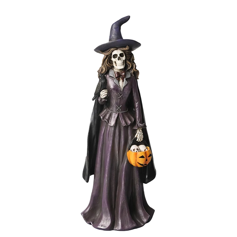 Redeco Best Seller Resin Halloween Hanging Ghost Halloween Statue