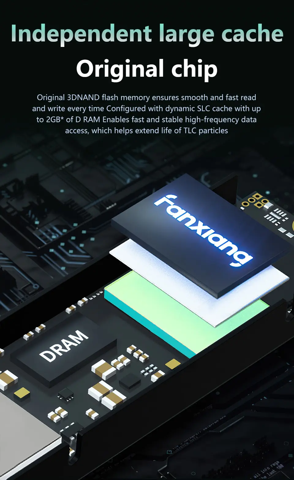 Factory High Speed Gaming Pc Nvme M2 500gb 1tb 2tb Ssd 3d Nand Pcie