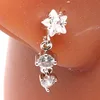 silver star long dangle