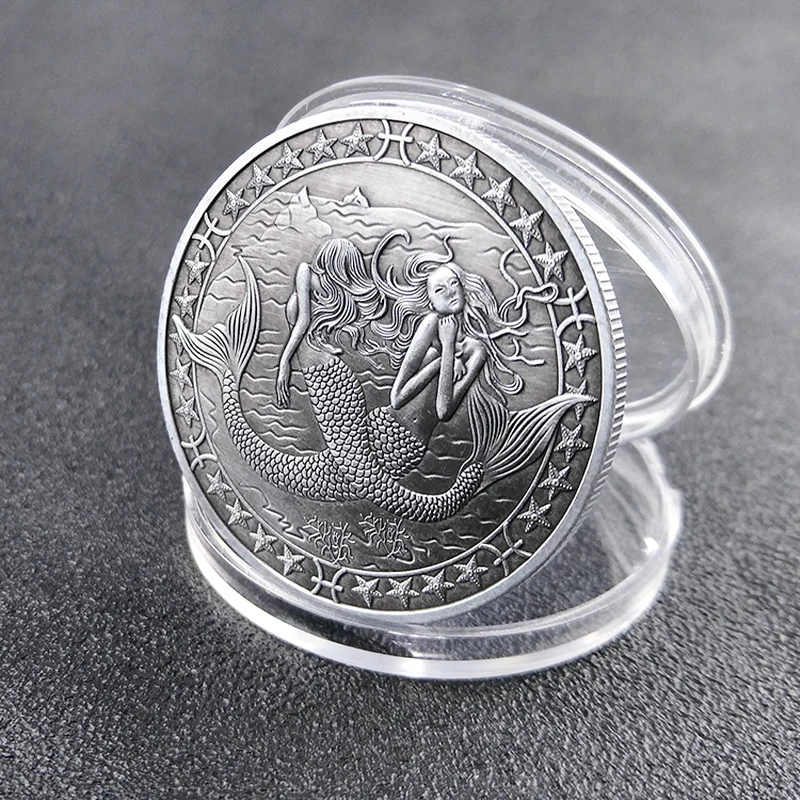 High Quality Custom Zinc Alloy Metal Coins 3D  Engraved Challenge Coin with Acrylic Box
