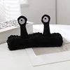 5#Black snail hair band