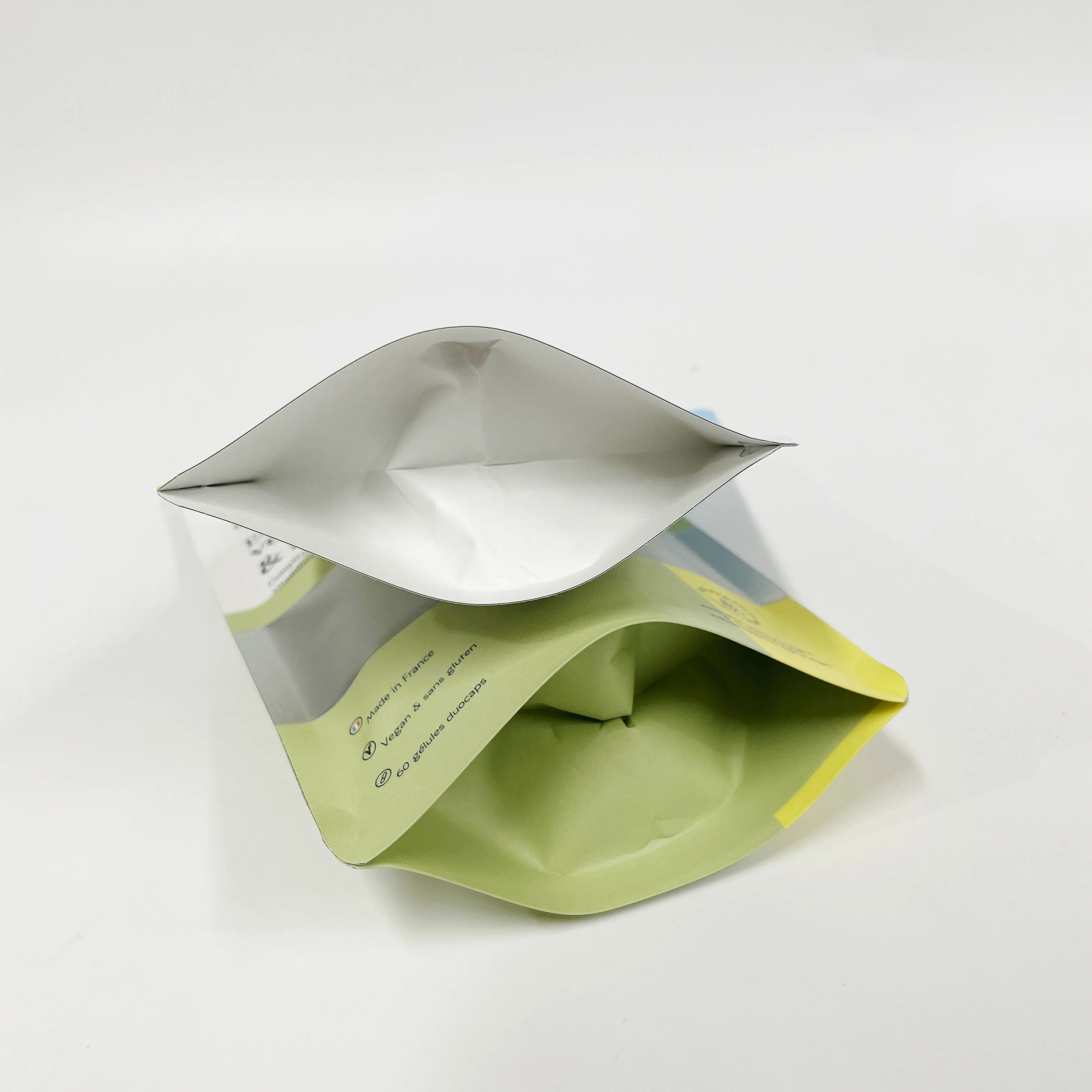 Compostable Bags 100 Biodegradable Packaging Kraft Paper Stand Up Food