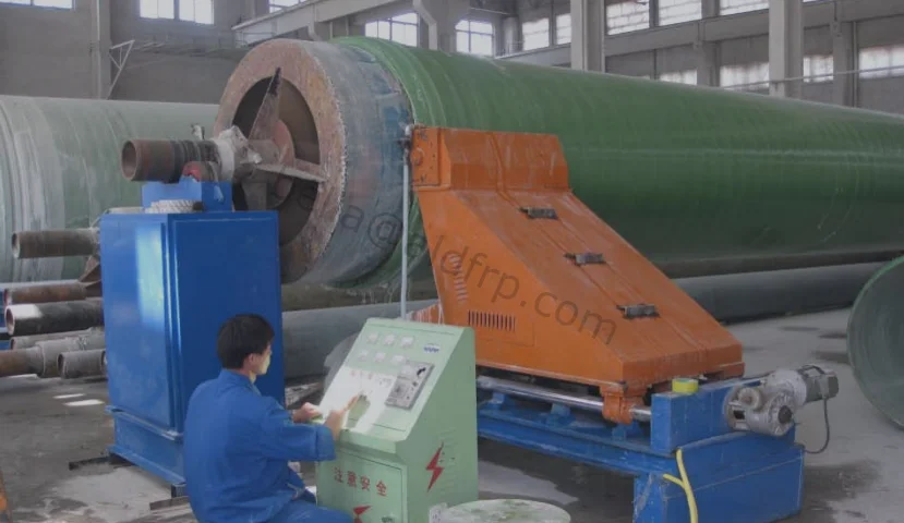 玻璃纤维玻璃钢管连续长丝缠绕机