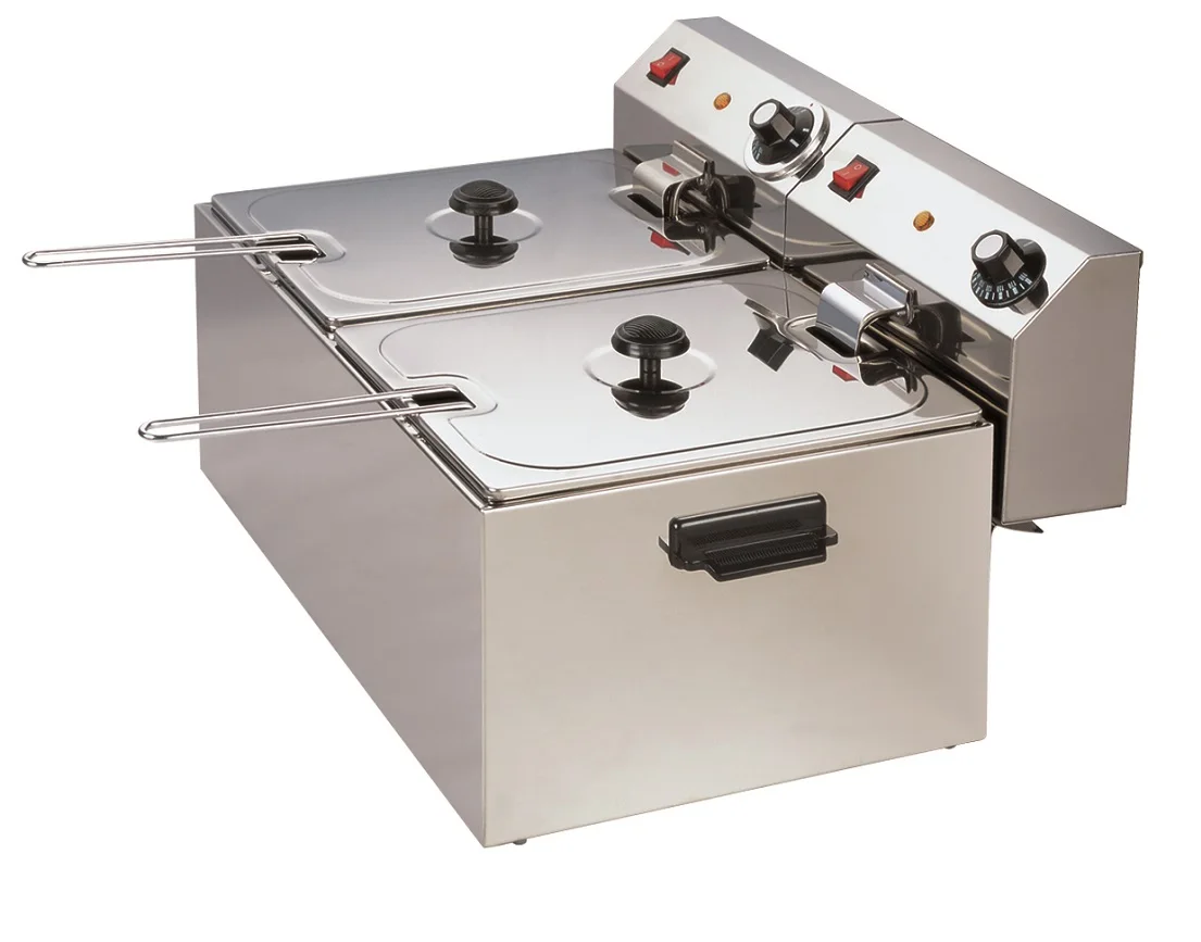 2022 New Commercial Fryers 8lx8l Large Capacity Chicken Frying Machine