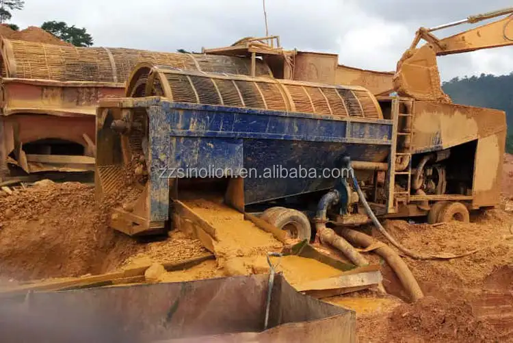 gold washing plant