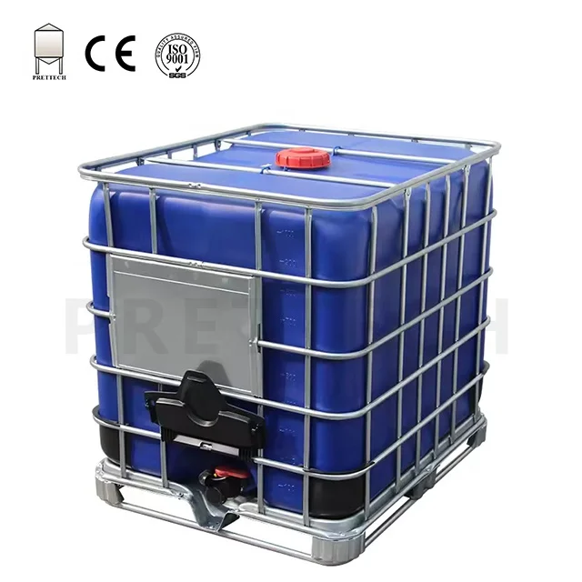 高品質IBCタンクコンテナ HDPE IBCタンク 1000リットル プラスチック製