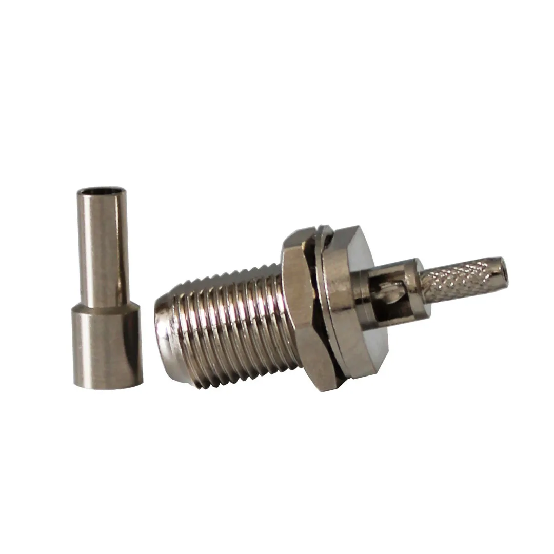 product top class f c ky15 coaxial connector female f connector crimp rg174 rg179 cable-1