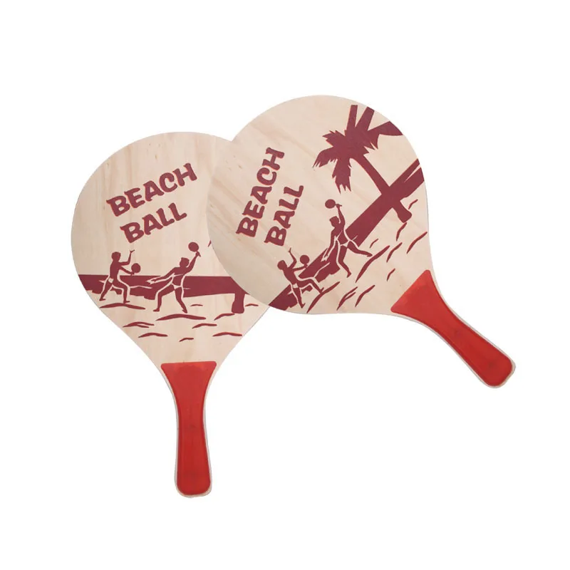 Рекламная деревянная пляжная ракетка, Пляжная ракетка