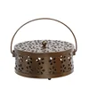 Bronze plum blossom flipping [large fireproof with cover]]